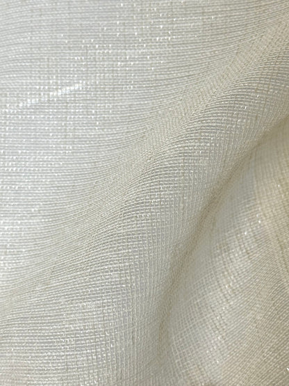 Whisper White Voile Sheer
