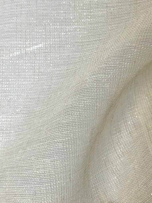 Whisper White Voile Sheer