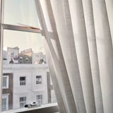 Vaire – Linen Look Voile Fabric – Free Sample