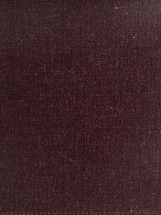 Roselle Burgundy Wool Curtain