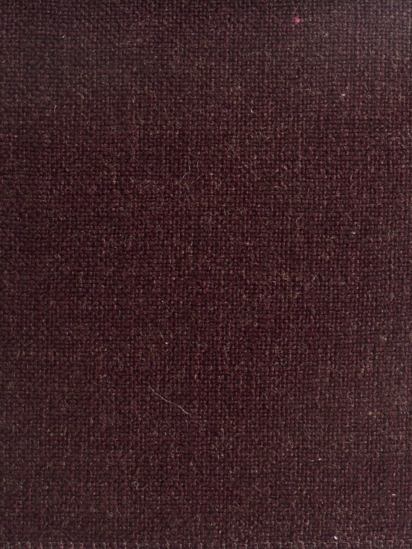 Roselle Crimson Wool Curtain