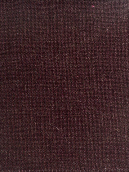 Roselle Crimson Wool Curtain