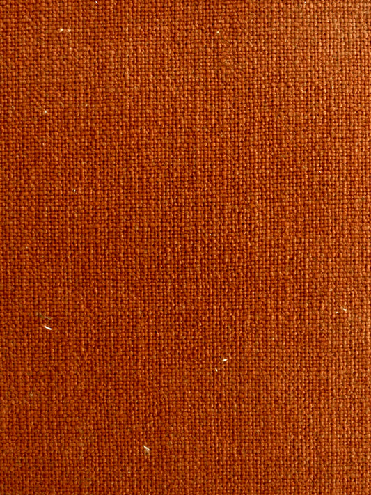 Terralin Rust Orange Wool Curtain