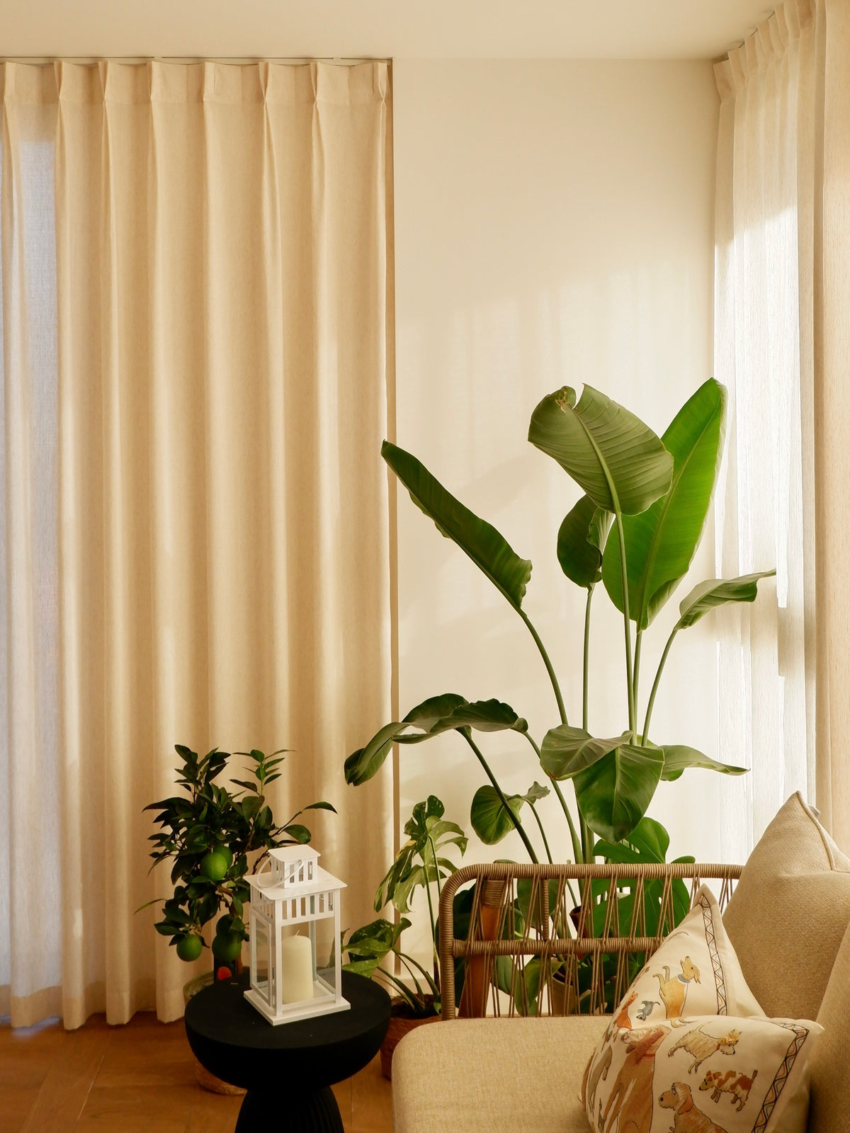 Linna Natural Sheer
